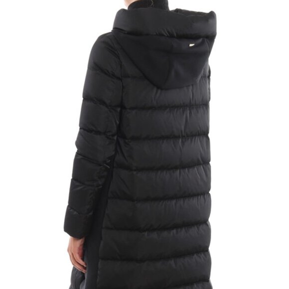 Herno Polar-Tech Collection Water Repellent Hooded Padded Black Coat 2 US/38 EU - Picture 7 of 15